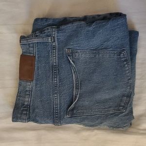 Madewell 34P Classic Straight Jean
